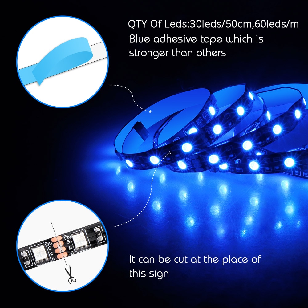 Computer RGB 12V LED Strip - Image 4