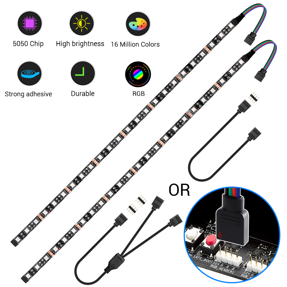 Computer RGB 12V LED Strip - Image 2